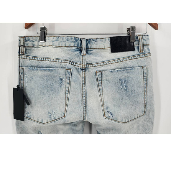 New NWT One X One Teaspoon Freebirds Low Waist Rigid Skinny 7/8 Length Size 28 - Picture 10 of 14